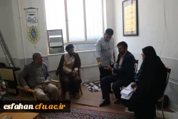 بازدید میدانی مسئولین نظارت سازمان مرکزی دانشگاه فرهنگیان، از دانشگاه فرهنگیان مرکز شهید آیت نجف آباد اصفهان  3