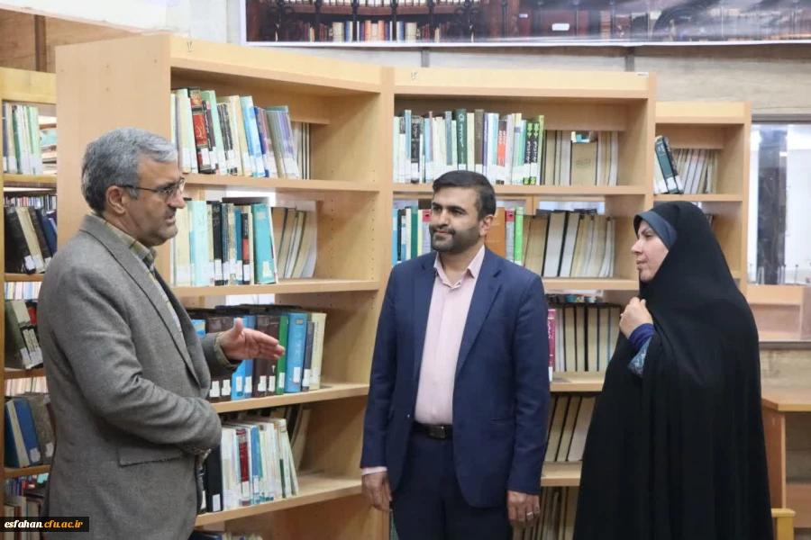 بازدید میدانی مسئولین نظارت سازمان مرکزی دانشگاه فرهنگیان، از دانشگاه فرهنگیان مرکز شهید آیت نجف آباد اصفهان  5