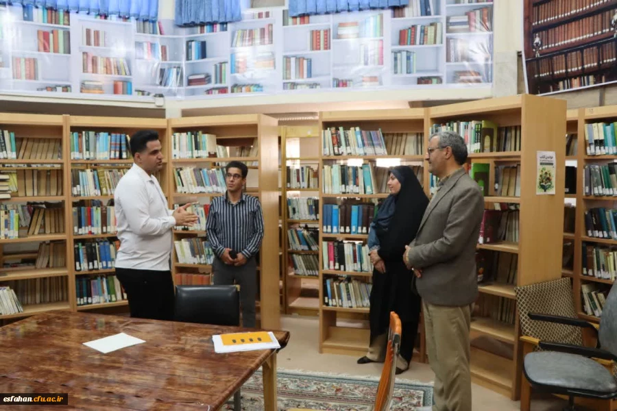 بازدید میدانی مسئولین نظارت سازمان مرکزی دانشگاه فرهنگیان، از دانشگاه فرهنگیان مرکز شهید آیت نجف آباد اصفهان  6