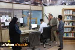 بازدید میدانی مسئولین نظارت سازمان مرکزی دانشگاه فرهنگیان، از دانشگاه فرهنگیان مرکز شهید آیت نجف آباد اصفهان  7