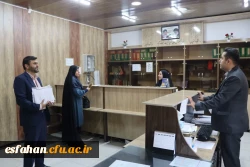 بازدید میدانی مسئولین نظارت سازمان مرکزی دانشگاه فرهنگیان، از دانشگاه فرهنگیان مرکز شهید آیت نجف آباد اصفهان  9