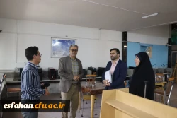 بازدید میدانی مسئولین نظارت سازمان مرکزی دانشگاه فرهنگیان، از دانشگاه فرهنگیان مرکز شهید آیت نجف آباد اصفهان  10