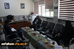 بازدید میدانی مسئولین نظارت سازمان مرکزی دانشگاه فرهنگیان، از دانشگاه فرهنگیان مرکز شهید آیت نجف آباد اصفهان  2