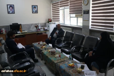 بازدید میدانی مسئولین نظارت سازمان مرکزی دانشگاه فرهنگیان، از دانشگاه فرهنگیان مرکز شهید آیت نجف آباد اصفهان 