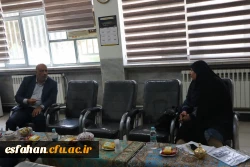 بازدید میدانی مسئولین نظارت سازمان مرکزی دانشگاه فرهنگیان، از دانشگاه فرهنگیان مرکز شهید آیت نجف آباد اصفهان  3