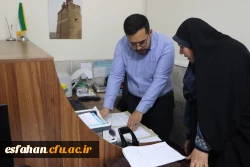 بازدید میدانی مسئولین نظارت سازمان مرکزی دانشگاه فرهنگیان، از دانشگاه فرهنگیان مرکز شهید آیت نجف آباد اصفهان  5