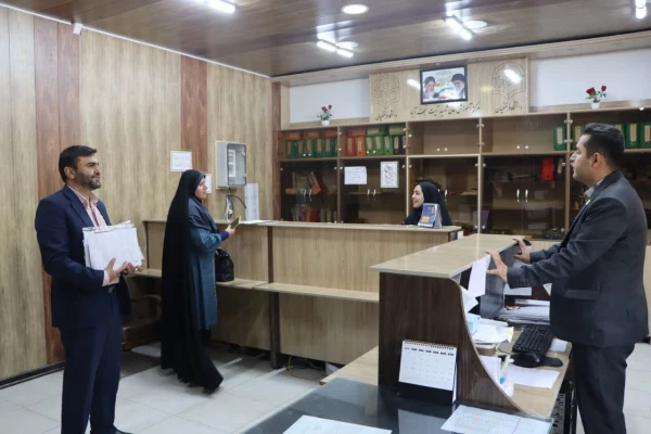 بازدید میدانی مسئولین نظارت سازمان مرکزی دانشگاه فرهنگیان، از دانشگاه فرهنگیان مرکز شهید آیت نجف آباد اصفهان  8