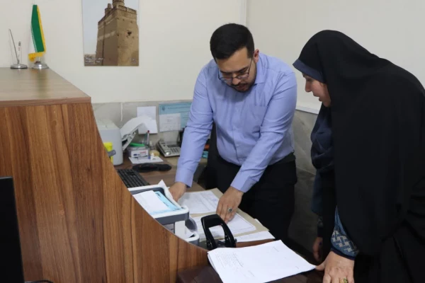 بازدید میدانی مسئولین نظارت سازمان مرکزی دانشگاه فرهنگیان، از دانشگاه فرهنگیان مرکز شهید آیت نجف آباد اصفهان  9