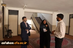 بازدید میدانی مسئولین نظارت سازمان مرکزی دانشگاه فرهنگیان، از دانشگاه فرهنگیان مرکز شهید آیت نجف آباد اصفهان  11