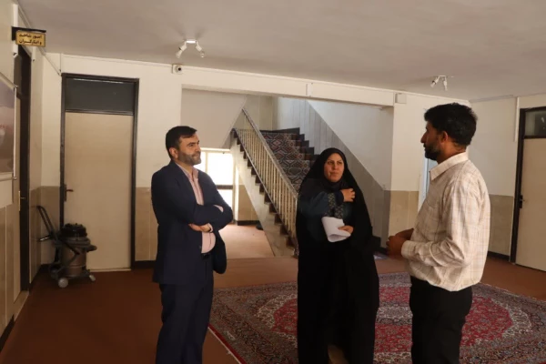 بازدید میدانی مسئولین نظارت سازمان مرکزی دانشگاه فرهنگیان، از دانشگاه فرهنگیان مرکز شهید آیت نجف آباد اصفهان  11