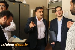 بازدید میدانی نمایندگان نظارت و ارزیابی سازمان مرکزی دانشگاه فرهنگیان از پردیس شهید باهنر اصفهان 5