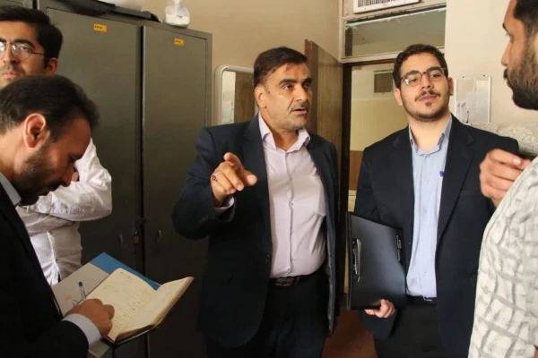 بازدید میدانی نمایندگان نظارت و ارزیابی سازمان مرکزی دانشگاه فرهنگیان از پردیس شهید باهنر اصفهان 5