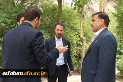 بازدید میدانی نمایندگان نظارت و ارزیابی سازمان مرکزی دانشگاه فرهنگیان از پردیس شهید باهنر اصفهان 8