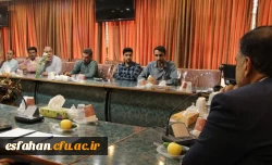 بازدید میدانی نمایندگان نظارت و ارزیابی سازمان مرکزی دانشگاه فرهنگیان از پردیس شهید باهنر اصفهان 13