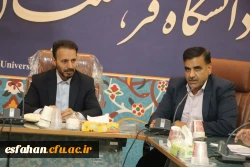 بازدید میدانی نمایندگان نظارت و ارزیابی سازمان مرکزی دانشگاه فرهنگیان از پردیس شهید باهنر اصفهان 14