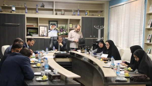 شست با نمایندگان نظارت و ارزیابی سازمان مرکزی دانشگاه فرهنگیان 2