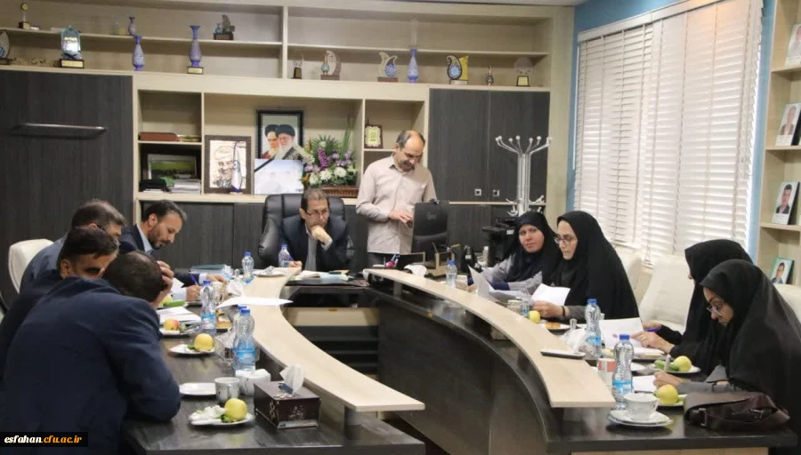 شست با نمایندگان نظارت و ارزیابی سازمان مرکزی دانشگاه فرهنگیان 2