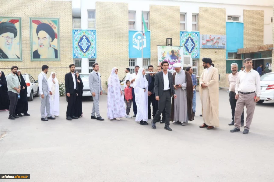 جشن بزرگ ازدواج دانشجویی دانشگاه فرهنگیان استان اصفهان  2