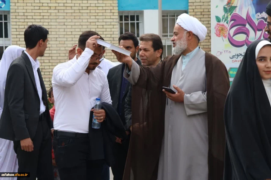 جشن بزرگ ازدواج دانشجویی دانشگاه فرهنگیان استان اصفهان  4