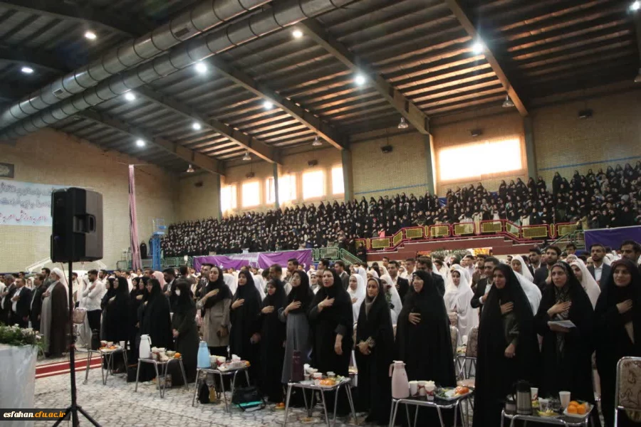 جشن بزرگ ازدواج دانشجویی دانشگاه فرهنگیان استان اصفهان  14