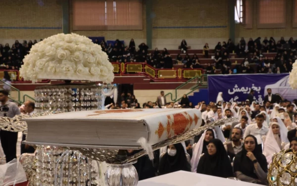 جشن بزرگ ازدواج دانشجویی با حضور 235 زوج دانشجو معلم 24