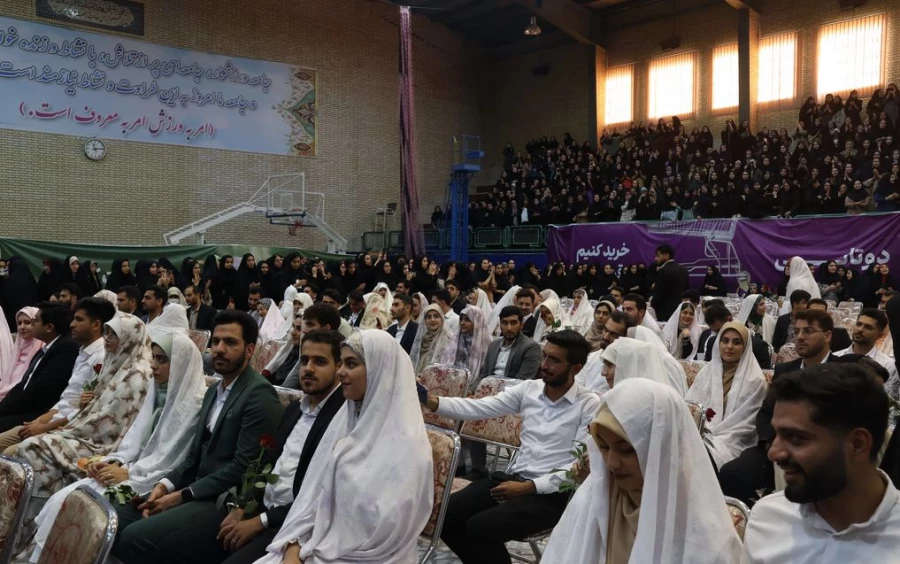 جشن بزرگ ازدواج دانشجویی با حضور 235 زوج دانشجو معلم 26