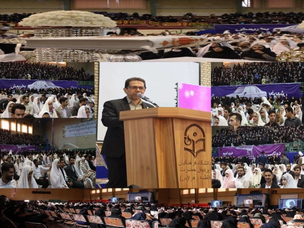 جشن بزرگ ازدواج دانشجویی با حضور 235 زوج دانشجو معلم 34