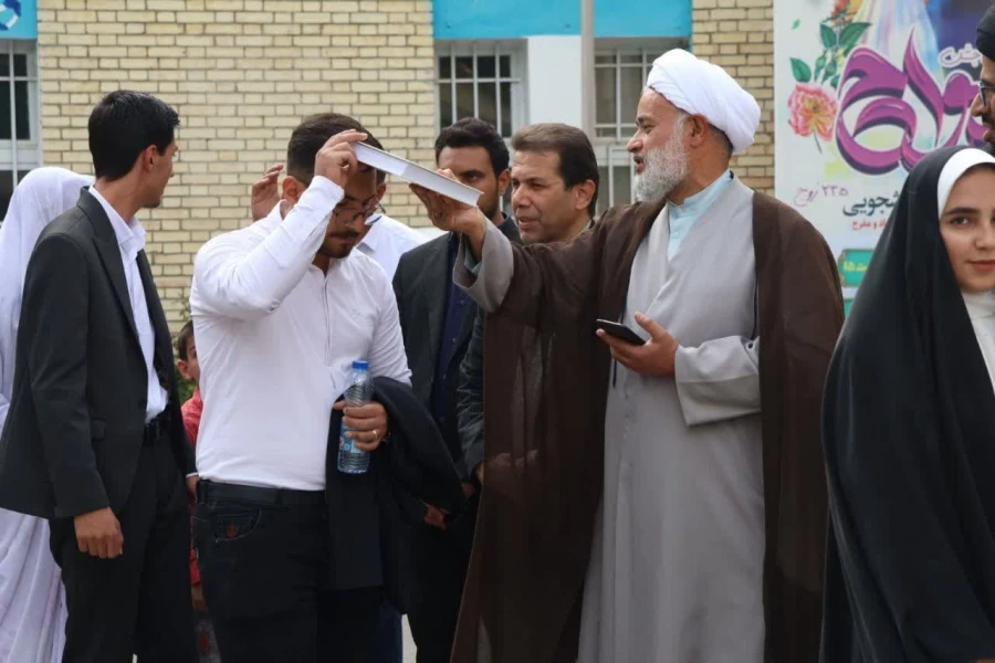 جشن بزرگ ازدواج دانشجویی با حضور 235 زوج دانشجو معلم 35