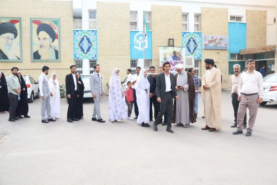 جشن بزرگ ازدواج دانشجویی با حضور 235 زوج دانشجو معلم 38