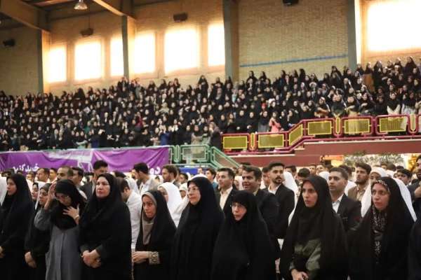 جشن بزرگ ازدواج دانشجویی با حضور 235 زوج دانشجو معلم 44