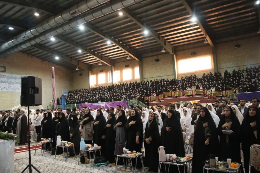 جشن بزرگ ازدواج دانشجویی با حضور 235 زوج دانشجو معلم 53