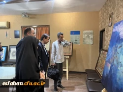 درطول برگزاری این رویداد بازدید سرپرست دانشگاه فرهنگیان  استان اصفهان و همچنین مدیرکل آموزش و پرورش استان اصفهان ازنمایشگاه کتاب و آثار اساتید هنر دانشگاه فرهنگیان  4