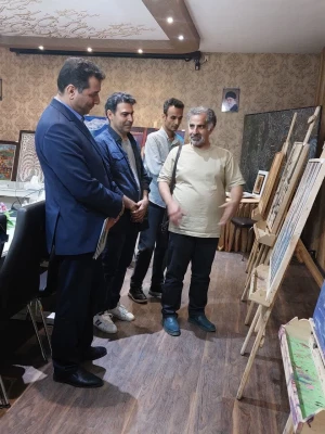 درطول برگزاری این رویداد بازدید سرپرست دانشگاه فرهنگیان  استان اصفهان و همچنین مدیرکل آموزش و پرورش استان اصفهان ازنمایشگاه کتاب و آثار اساتید هنر دانشگاه فرهنگیان  9