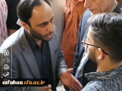 مراسم گرامیداشت شهیدان اردیبهشت با حضور سخنگوی دولت در پردیس شهید باهنر اصفهان برگزار شد
 7