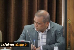 نشست مشترک بین دانشگاه فرهنگیان استان اصفهان و اداره کل آموزش و پرورش استان با حضور ریاست و مسئولین دو طرف امروز مورخ 3 تیرماه 1404 به میزبانی اداره کل آموزش و پرورش استان اصفهان  14