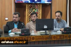 نشست مشترک بین دانشگاه فرهنگیان استان اصفهان و اداره کل آموزش و پرورش استان با حضور ریاست و مسئولین دو طرف امروز مورخ 3 تیرماه 1404 به میزبانی اداره کل آموزش و پرورش استان اصفهان  19