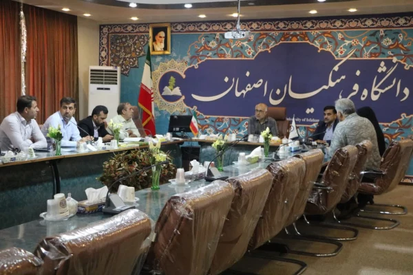 برگزاری جلسه بسیج اساتید دانشگاه فرهنگیان استان اصفهان با محوریت مدیریت بحران در شرایط کنونی 8