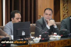 نشست مشترک بین دانشگاه فرهنگیان استان اصفهان و اداره کل آموزش و پرورش استان با حضور ریاست و مسئولین دو طرف امروز مورخ 3 تیرماه 1404 به میزبانی اداره کل آموزش و پرورش استان اصفهان  28