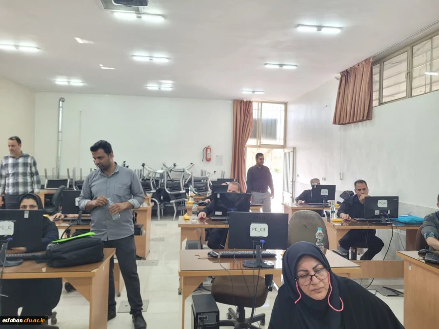 برگزاری آزمون متقاضیان اعزام به خارج معلمان آموزش و پرورش  در پردیس ها و مراکز دانشگاه فرهنگیان استان اصفهان  14