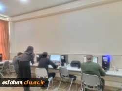 بازدید سرپرست دانشگاه فرهنگیان استان اصفهان از حوزه آزمون پردیس شهید باهنر یکی از حوزه های برگزاری آزمون متقاضیان اعزام به خارج معلمان آموزش و پرورش  در پردیس ها و مراکز دانشگاه فرهنگیان استان اصفهان  15