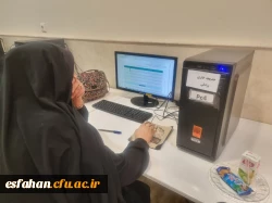 بازدید سرپرست دانشگاه فرهنگیان استان اصفهان از حوزه آزمون پردیس شهید باهنر یکی از حوزه های برگزاری آزمون متقاضیان اعزام به خارج معلمان آموزش و پرورش  در پردیس ها و مراکز دانشگاه فرهنگیان استان اصفهان  17