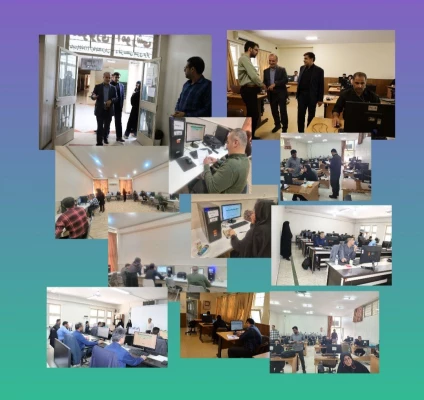 برگزاری آزمون متقاضیان اعزام به خارج معلمان بازدید سرپرست دانشگاه فرهنگیان استان اصفهان از پردیس شهید باهنر یکی از حوزه های آزمون آموزش و پرورش  در پردیس ها و مراکز دانشگاه فرهنگیان استان اصفهان  2