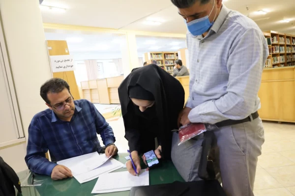 برگزاری آزمون متقاضیان اعزام به خارج معلمان بازدید سرپرست دانشگاه فرهنگیان استان اصفهان از پردیس شهید باهنر یکی از حوزه های آزمون آموزش و پرورش  در پردیس ها و مراکز دانشگاه فرهنگیان استان اصفهان  6