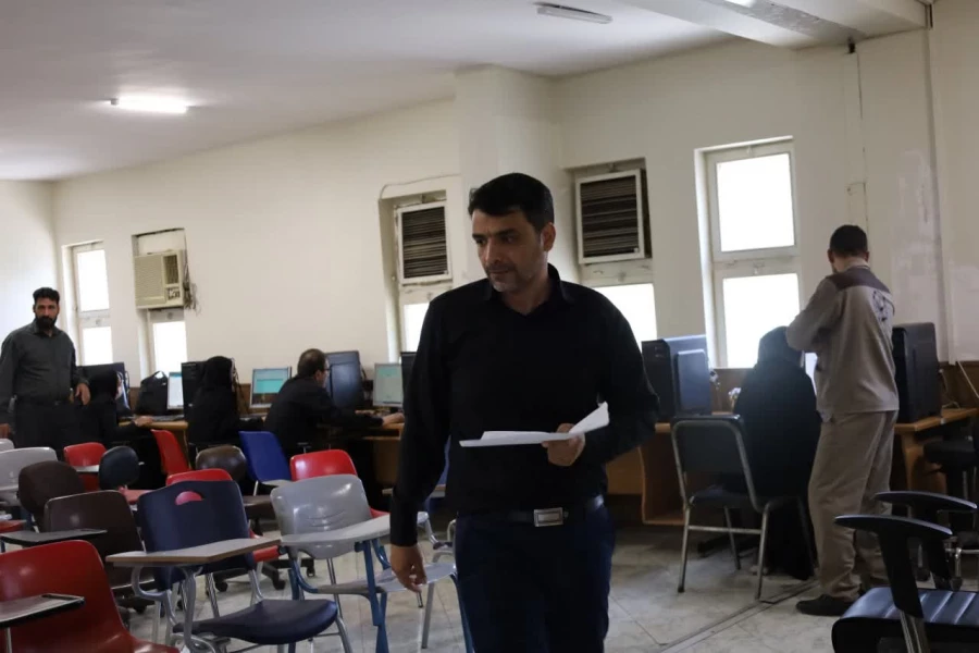 برگزاری آزمون متقاضیان اعزام به خارج معلمان بازدید سرپرست دانشگاه فرهنگیان استان اصفهان از پردیس شهید باهنر یکی از حوزه های آزمون آموزش و پرورش  در پردیس ها و مراکز دانشگاه فرهنگیان استان اصفهان  9