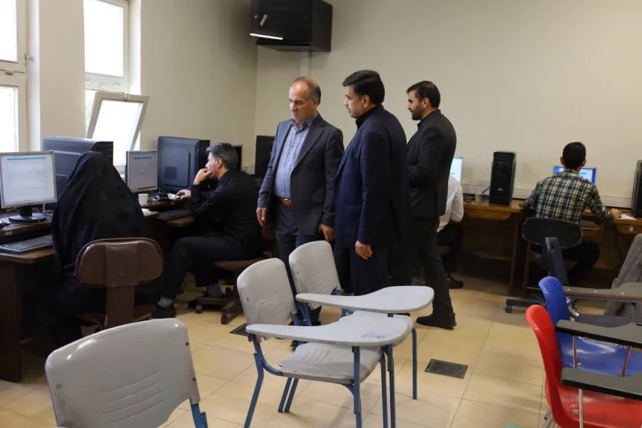 برگزاری آزمون متقاضیان اعزام به خارج معلمان بازدید سرپرست دانشگاه فرهنگیان استان اصفهان از پردیس شهید باهنر یکی از حوزه های آزمون آموزش و پرورش  در پردیس ها و مراکز دانشگاه فرهنگیان استان اصفهان  11