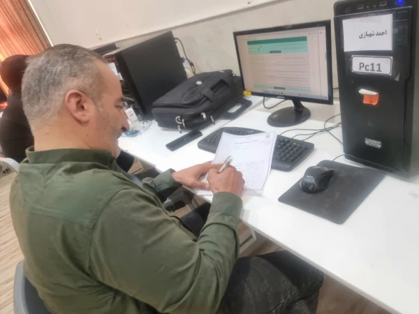 برگزاری آزمون متقاضیان اعزام به خارج معلمان بازدید سرپرست دانشگاه فرهنگیان استان اصفهان از پردیس شهید باهنر یکی از حوزه های آزمون آموزش و پرورش  در پردیس ها و مراکز دانشگاه فرهنگیان استان اصفهان  13