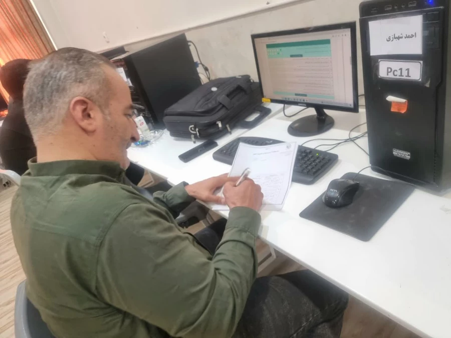 برگزاری آزمون متقاضیان اعزام به خارج معلمان بازدید سرپرست دانشگاه فرهنگیان استان اصفهان از پردیس شهید باهنر یکی از حوزه های آزمون آموزش و پرورش  در پردیس ها و مراکز دانشگاه فرهنگیان استان اصفهان  13