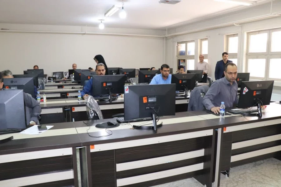 برگزاری آزمون متقاضیان اعزام به خارج معلمان بازدید سرپرست دانشگاه فرهنگیان استان اصفهان از پردیس شهید باهنر یکی از حوزه های آزمون آموزش و پرورش  در پردیس ها و مراکز دانشگاه فرهنگیان استان اصفهان  22