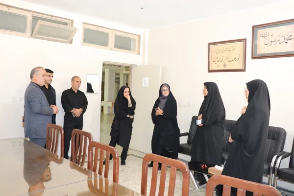 بازدید سرپرست و مسئولین دانشگاه فرهنگیان اصفهان از روند آماده سازی جهت مصاحبه داوطلبان ورود به دانشگاه فرهنگیان  2