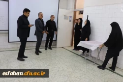 بازدید سرپرست و مسئولین دانشگاه فرهنگیان اصفهان از روند آماده سازی جهت مصاحبه داوطلبان ورود به دانشگاه فرهنگیان  3